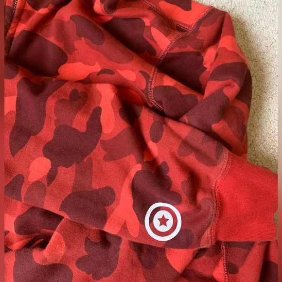 Red Camo Bape Jacket - Picture 2 of 12